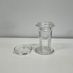 Microscope Coplin Glass Jar with Lid