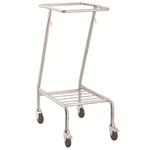 Stainless Steel Single Linen Trolley