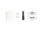 Oxygen supply hose hand wheel with hose barb