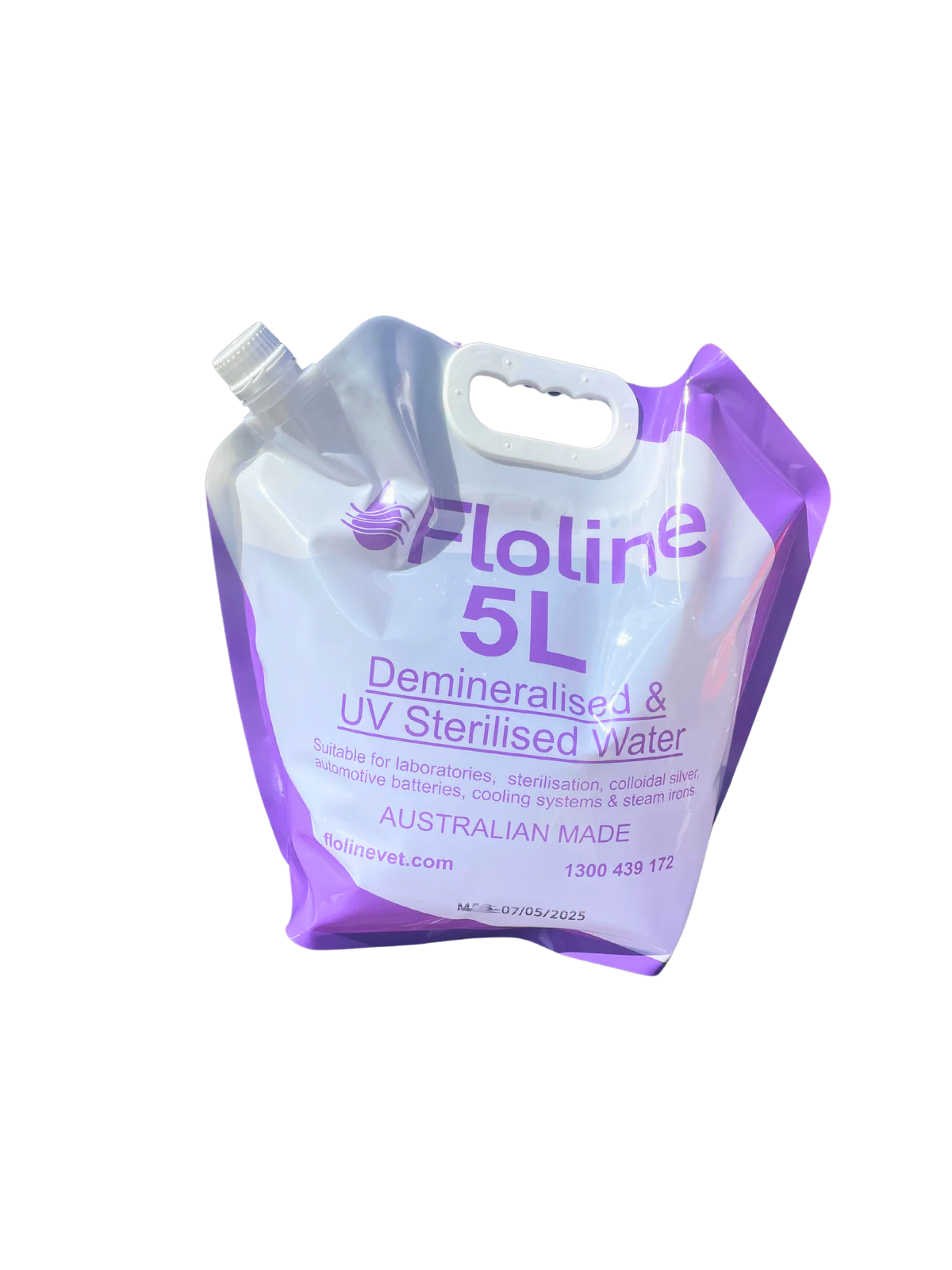 Floline UV Serilised Water 5L Bag