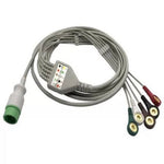 Floline 5 Leads IEC Defibrillation ECG Cable