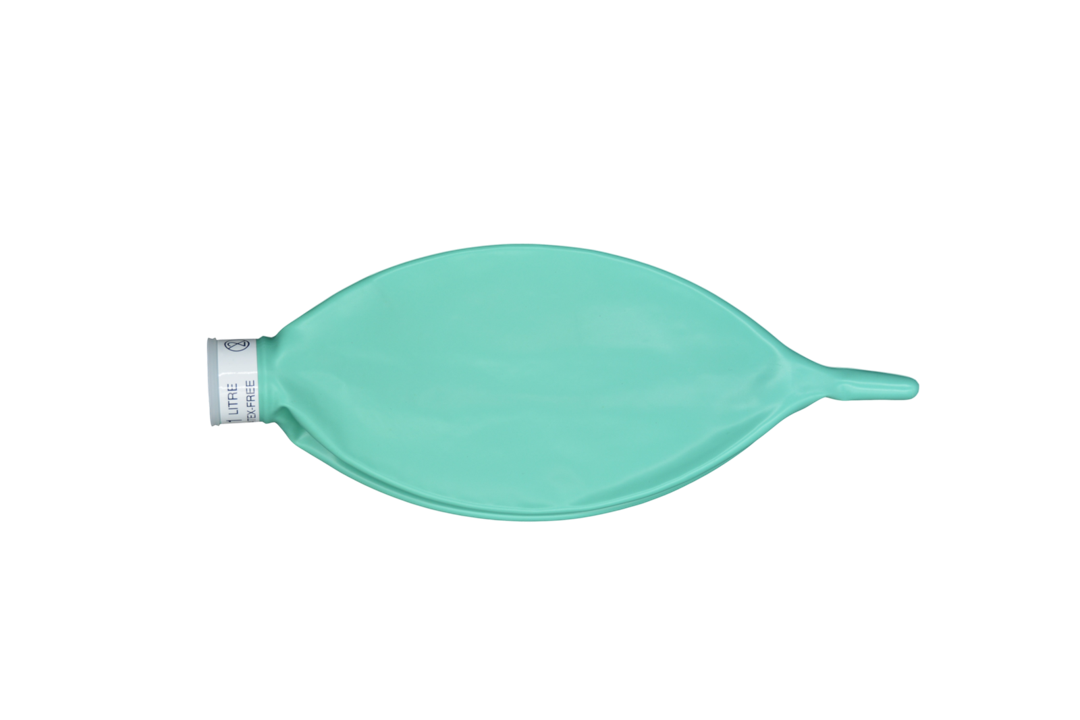 Green Rebreathing Bag Latex Free - Various Sizes Available