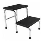 Step up Stool - Double Metal Step with Rubber non-slip Surface
