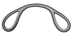 Sand Embryotomy Rope Carrier - Length = 19 cm, Wire and rope carrier