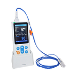 60V Veterinary Specific Handheld Pulse Oximeter 25-350Bpm, Data Capable