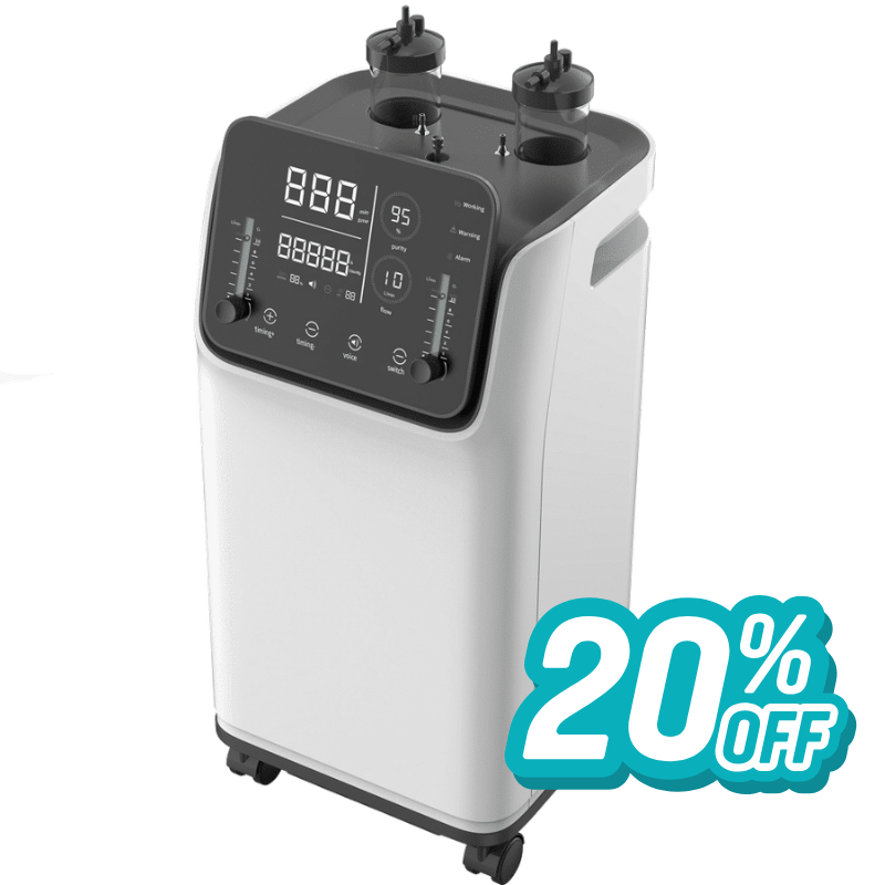10lpm Oxygen Concentration Dual Supply