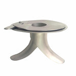 Tracheotomy Tube - Inside diameter 22mm Outside diameter 28mm Chrome Plated