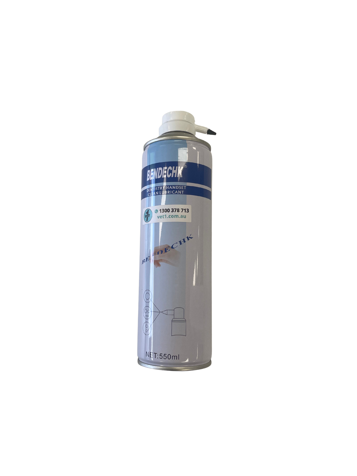 Bendechk Dental Hand piece lubrication oil 550ml can