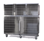 Cage Bank 2180 S/Steel Mobile & Divider