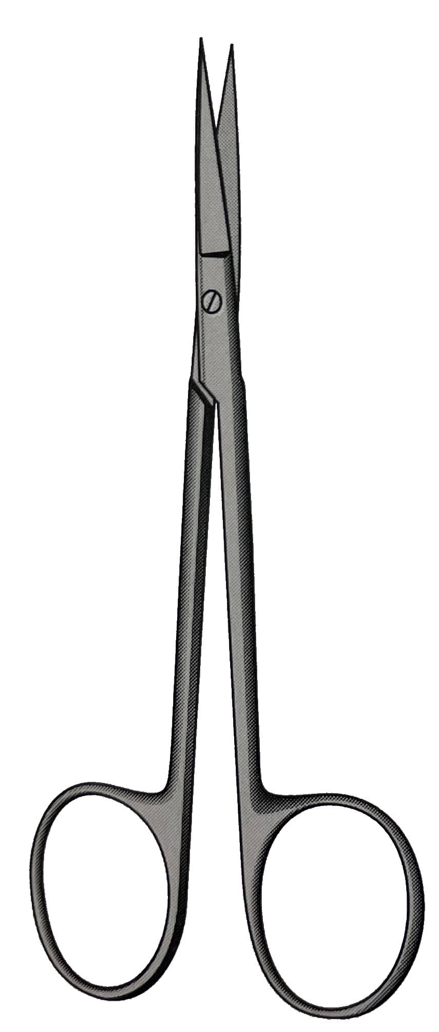 Iris Operating Scissor - Length 11.5cm / 4-1/2" Sharp/Sharp Flat Straight