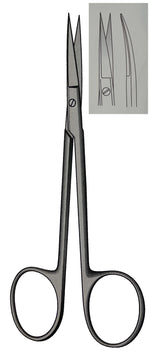 Iris Operating Scissor - Length 11.5cm / 4-1/2" Sharp/Sharp Curved Standard