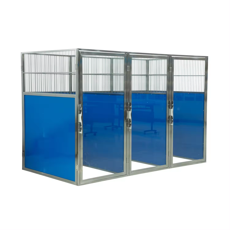 Kennel Single Comp 120x180 with Glass D