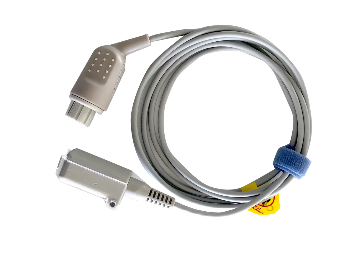 Vet1 GE Datex to DB9 pin  SPO2 adapter cable, 2.4m
