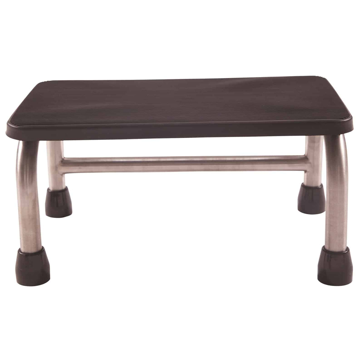 Step up Stool - Single Metal Step with Rubber non-slip surface - L 37cm X W 30cm X H 25cm