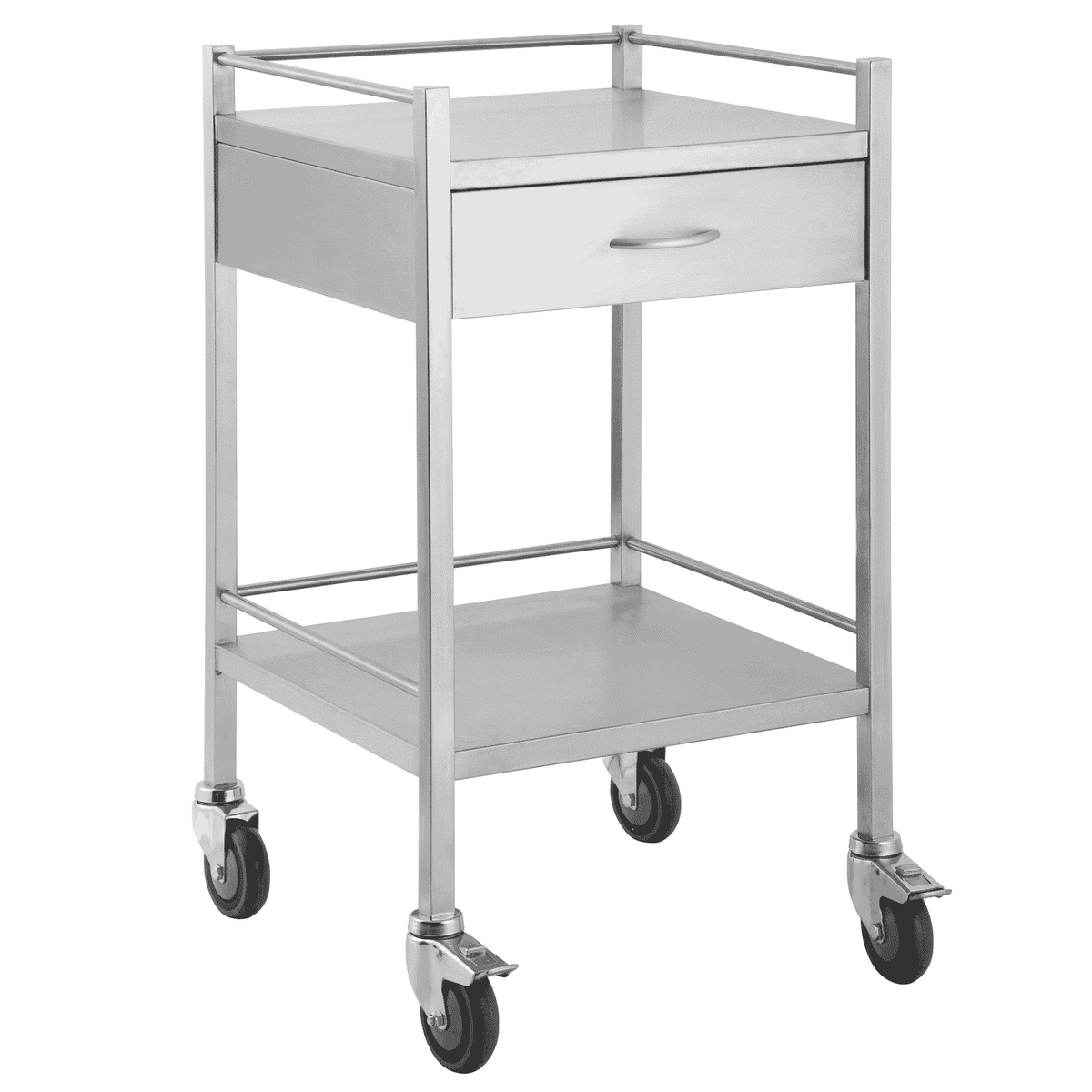 Stainless Steel Trolley - 1 Drawer 500 x 500 x 900