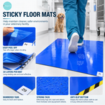 ADG Sticky Floor Mat - 30 Sheets