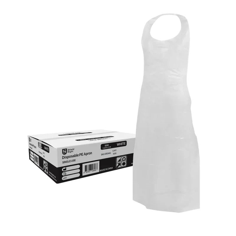 LDPE Disposable Aprons - Pack of 100