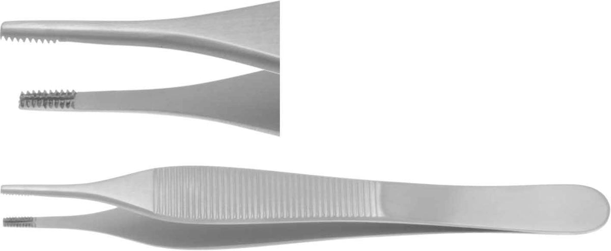 Adson-Brown Forceps 9:9 Teeth - 12cm