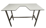 Ultrasound Table - S/S & HPL Laminate Top