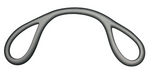 Sand Embryotomy Wire & Rope Carrier - 19cm