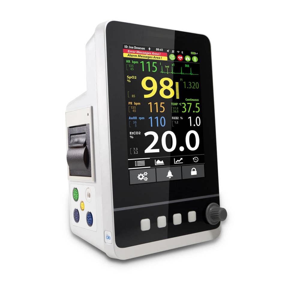 VM800 Multiparameter Monitor 8" Screen