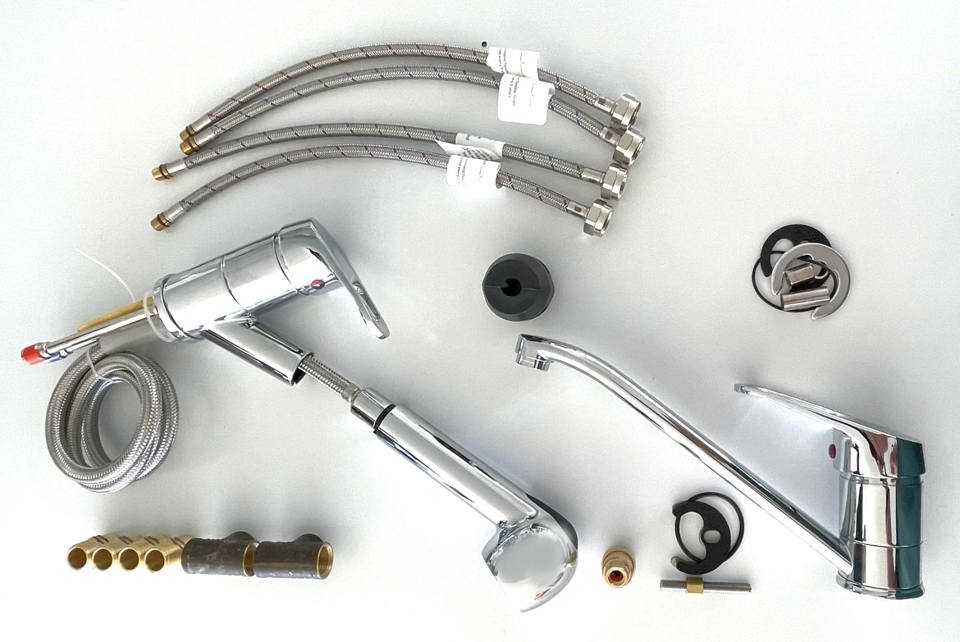 Plumbing set for Tubs - 1 X Mixer Tap Set