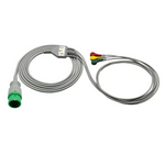 Floline 3 Leads IEC Defibrilation ECG Cable