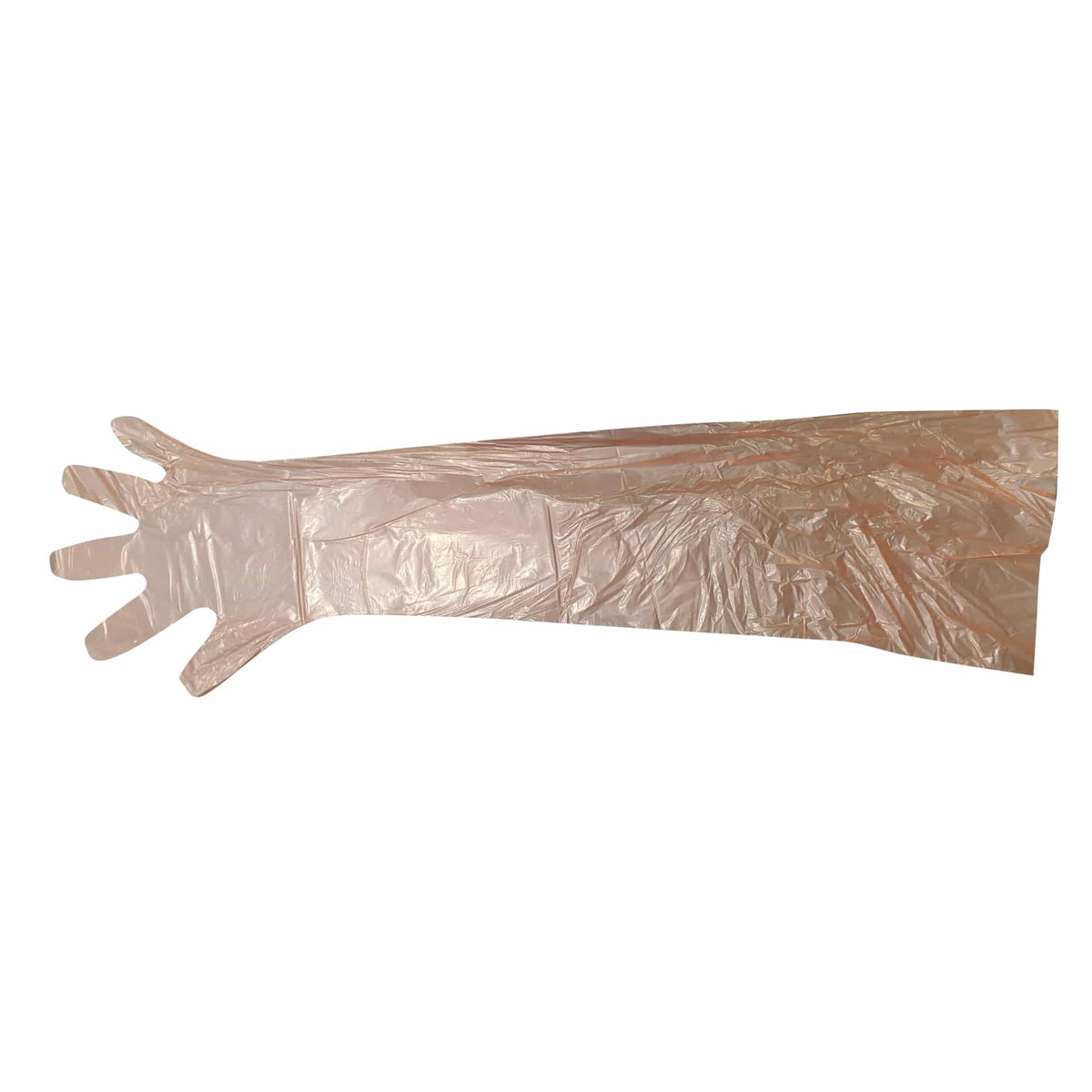ADG Soft Veterinary Gloves 90cm Length Orange – Box of 100pcs