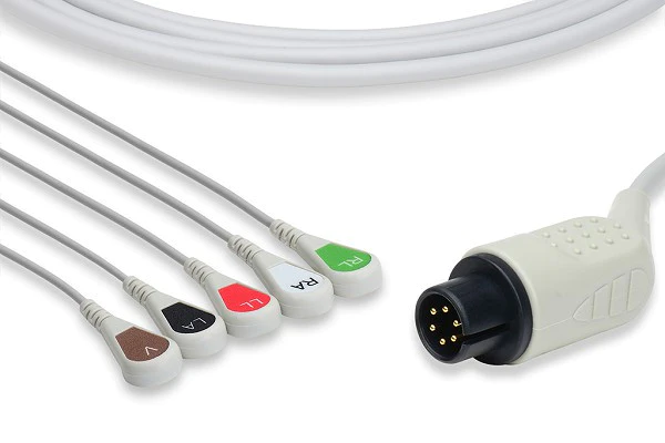 Generic Mindray/Edan 5 Lead ECG 6 Pin