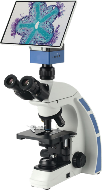 Vet1 Trinocular Microscope with Digital Camera & Screen Upgrade