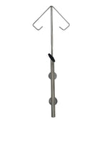 Vet1 Stainless Wall Mount IV / Infusion Pump Stand